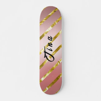 schattig roze glitterskateboard persoonlijk skateboard
