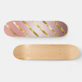 schattig roze glitterskateboard persoonlijk skateboard (Horizontaal)