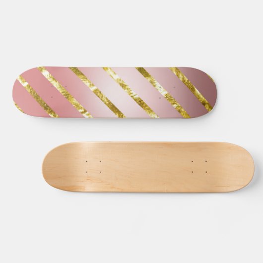schattig roze glitterskateboard persoonlijk skateboard (Horizontaal)