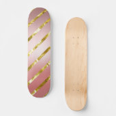 schattig roze glitterskateboard persoonlijk skateboard (Voorkant)