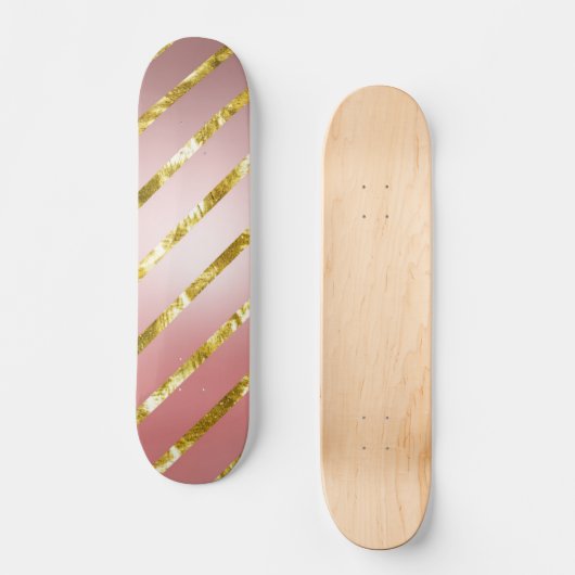 schattig roze glitterskateboard persoonlijk skateboard (Voorkant)