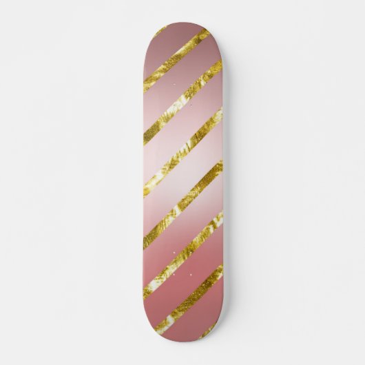 schattig roze glitterskateboard persoonlijk skateboard (Voorkant)