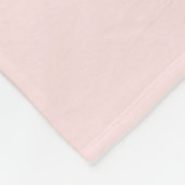 Schattig Roze Grizzly Beer Fairy in Enchanted Fore Fleece Deken (Hoek)