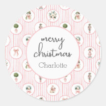 Schattig Roze Groen Kerstvakantie