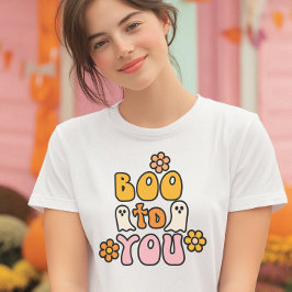 Schattig Roze Halloween T-shirt