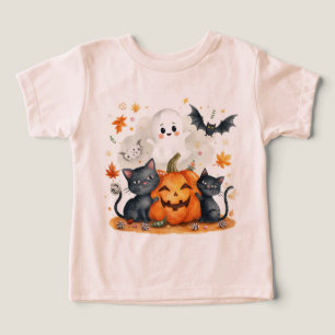 Schattig Roze Herfst Spook Halloween