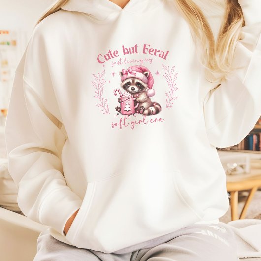 Schattig roze kerst hoodie