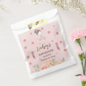 Schattig Roze Kleine Ballerina Tutu Meisje Baby Sh Bedankzakje (Gezegeld)