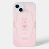 schattig roze konijntje telefoon geval Case-Mate iPhone case (Achterkant)