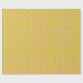 Schattig roze Limoen Chartreuse Trendy geometrisch Cadeaupapier (Vlak)