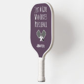 Schattig Roze Meisje Pickleball Paddle (Links)