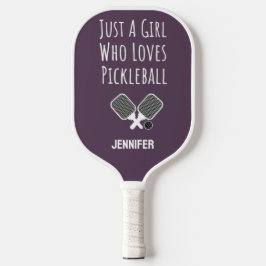 Schattig Roze Meisje Pickleball Paddle