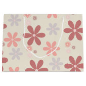 schattig roze meisjesglitter meisje groot cadeauzakje (Voorkant)