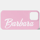 Schattig roze meisjesnaam Case-Mate iPhone case (Achterkant (horizontaal))