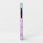 Schattig roze nepschitterende kabouter kerstmonogr Case-Mate iPhone case (Achterkant/links)