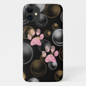 schattig roze opschrift in bubbels Case-Mate iPhone case (Achterkant)