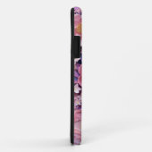 Schattig Roze Paarse Pastel Bloemen Uitsnijdpatroo Case-Mate iPhone Case (Achterkant/rechts)