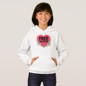 schattig roze Palestina hart grafisch ontwerp (Voorkant volledig)