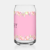 Schattig Roze Pasen Blikvorm Glas (Links)