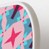 Schattig roze patroon augurk bal peddel gepersonal pickleball paddle (Links Detail)