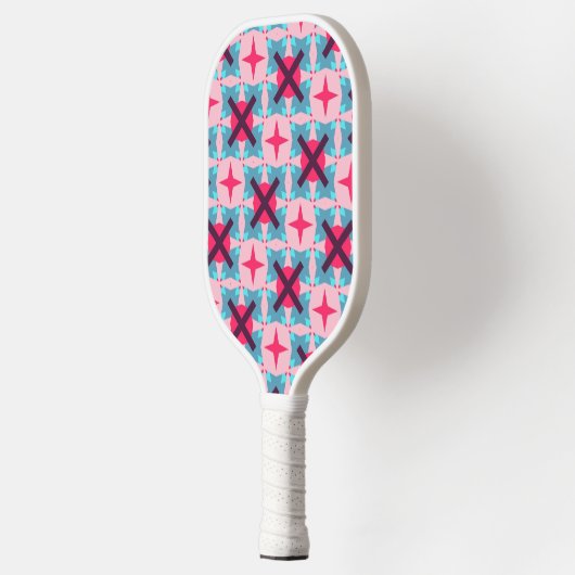 Schattig roze patroon augurk bal peddel gepersonal pickleball paddle (Links)
