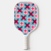 Schattig roze patroon augurk bal peddel gepersonal pickleball paddle (Voorkant)