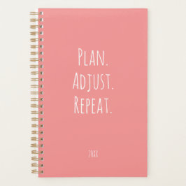 Schattig Roze Perzik Motiverend Schrift Schrijven Planner