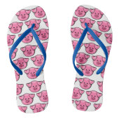 Schattig Roze Piggy Parade Schattigee Teenslippers (Voetbed)