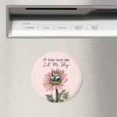 Schattig Roze Slapen Panda Beer Fairy Sierkussen Magneet (Insitu (Vaatwasser))