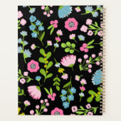 Schattig Roze Stijlvol Bloemengirly 2026 Planner (Achterkant)