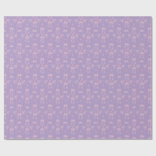 Schattig Roze Strikpatroon Coquette Esthetiek Cadeaupapier