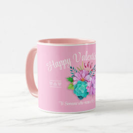 schattig roze valentijn mok