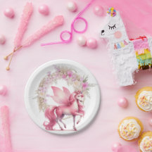 Schattig roze waterverf girly kasteel fee prinses