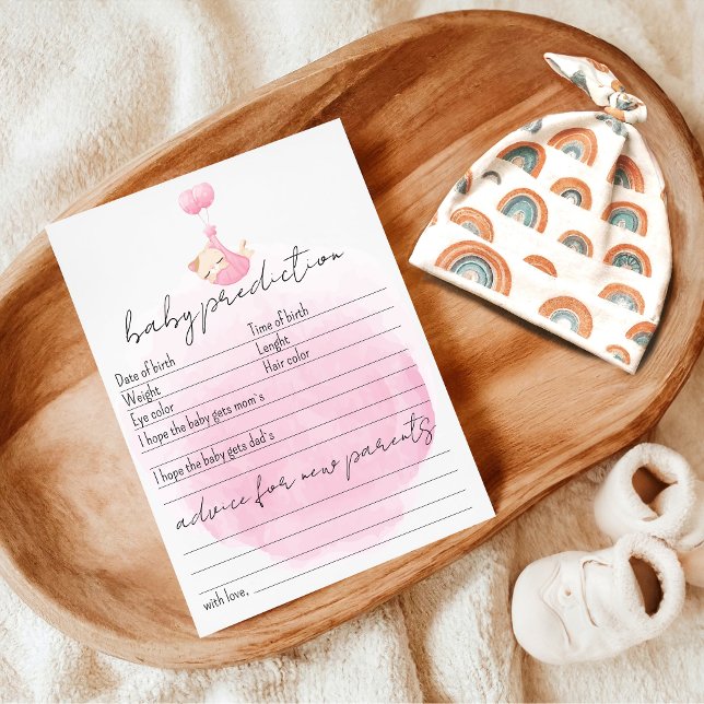 Schattig roze waterverf kitten Baby Voorspellingsa (Creator heeft geüpload)