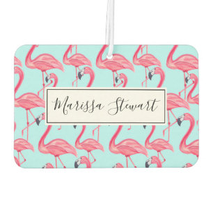 Schattig roze zomergeschilderd Flamingo patroon bl Luchtverfrisser