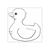 Schattig Rubber Ducky Rubber Stamp Rubberstempel (Afrduk)