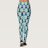 Schattig Ruimtedier En Konijn Leggings (Achterkant)