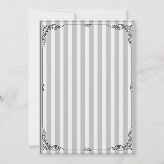 Schattig rustiek Baby shower Kaart (Achterkant)