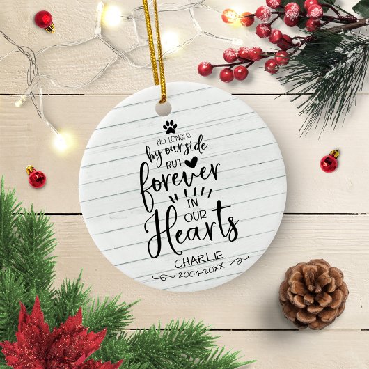 Schattig rustiek boerderijhuis kat of hond huisdie keramisch ornament