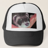 Schattig Sable Ferret Foto Trucker Pet (Voorkant)