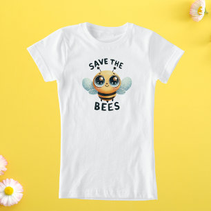 Schattig Save the Bees T-Shirt voor kinderen