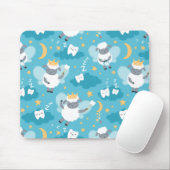 Schattig Schaap Tand Fairy Tandarts Hygiënist Muismat (Met muis)