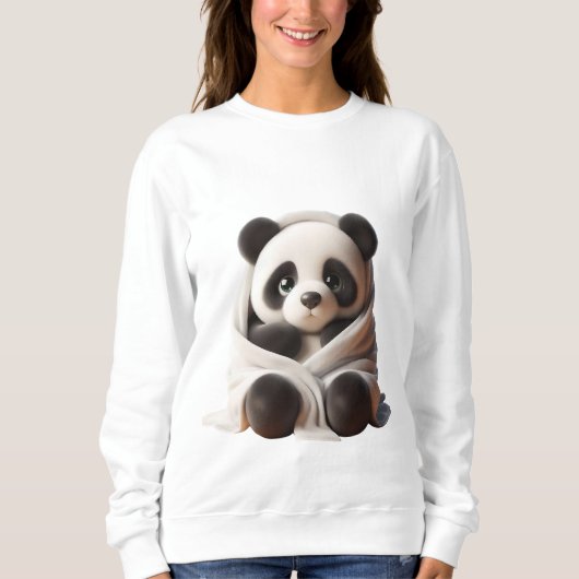 Schattig schattig dier Basic Sweatshirt (Voorkant)