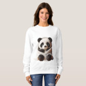 Schattig schattig dier Basic Sweatshirt (Voorkant volledig)