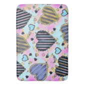 Schattig, schattig, kleurrijke tekening badmat (Voorkant Verticaal)