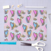 Schattig, schattig, kleurrijke tekening tissuepapier (Craft)