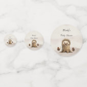 Schattig Schattige Baby Hedgehog-Baby shower Confetti (Voorkanten)