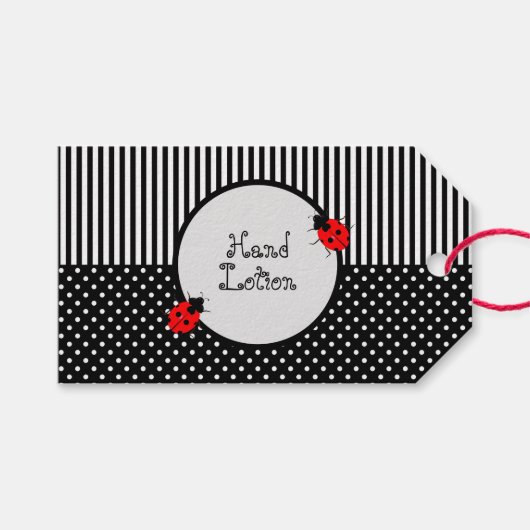 Schattig Schattigee individuele product cadeau Lab Cadeaulabel (Voorkant (Horizontaal))