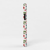 Schattig schildpad bloempatroon   Case-Mate iPhone case (Achterkant/rechts)