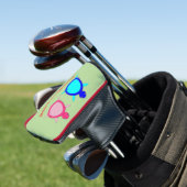 Schattig Schildpad Koppel Golfheadcover (Insitu)
